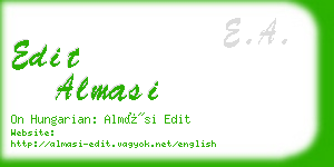 edit almasi business card